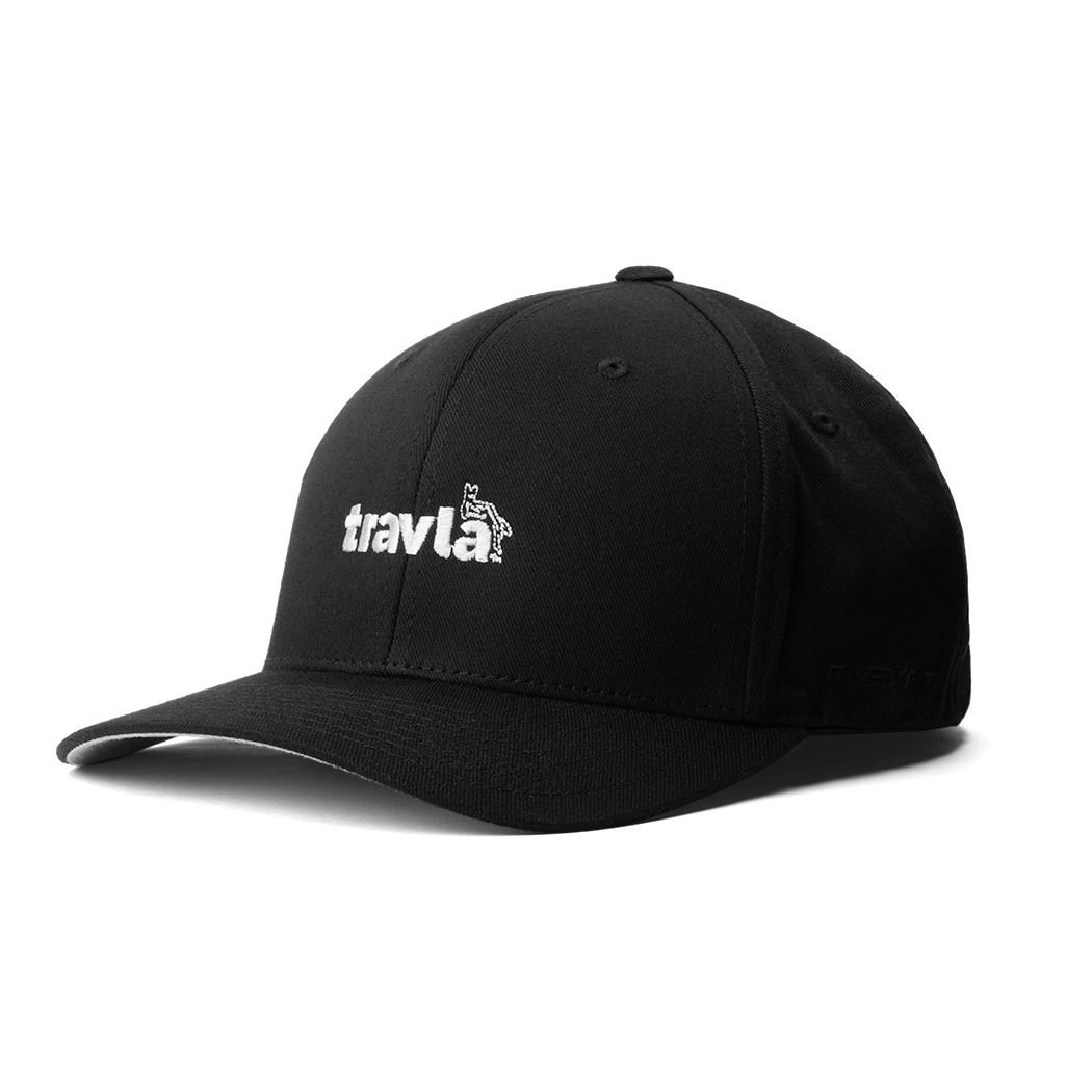 Travla Logo Flexfit Cap Black