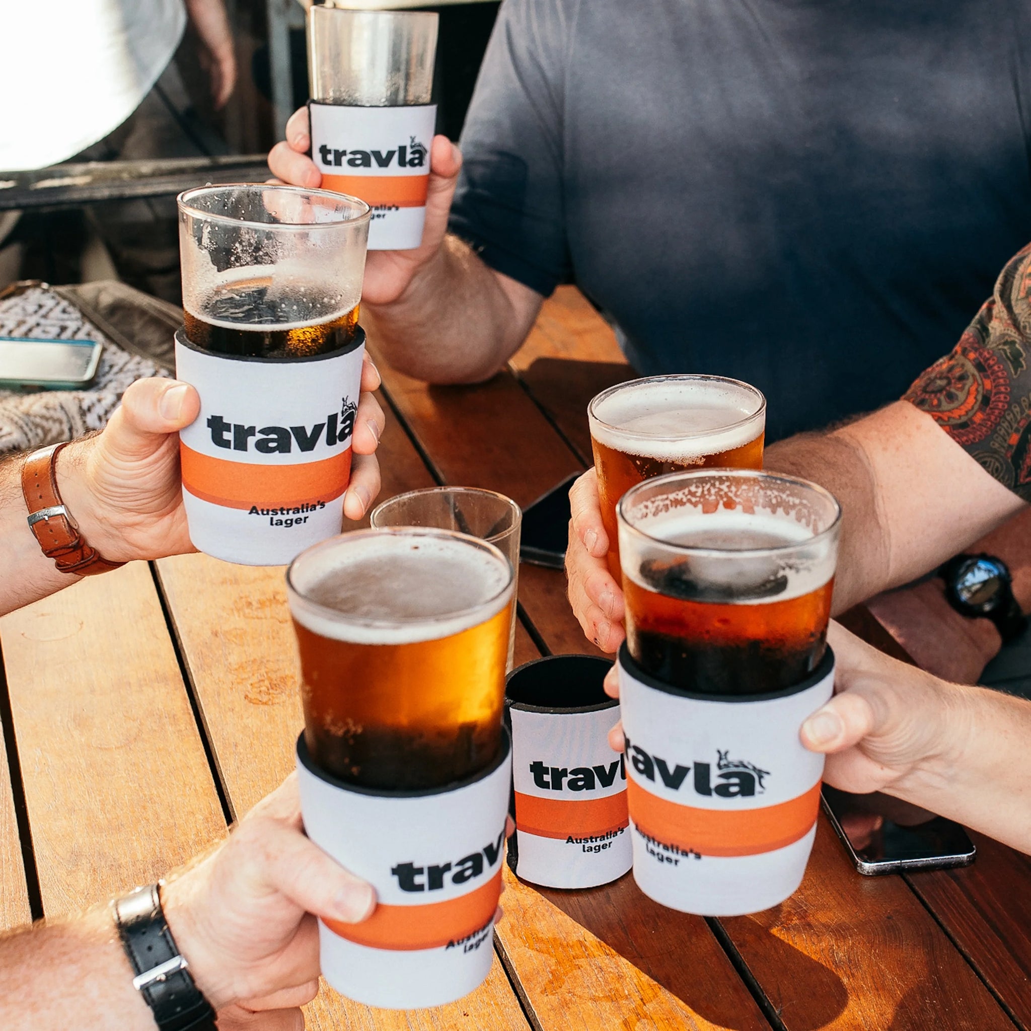 TRAVLA - Schooner & Midi glass coolers