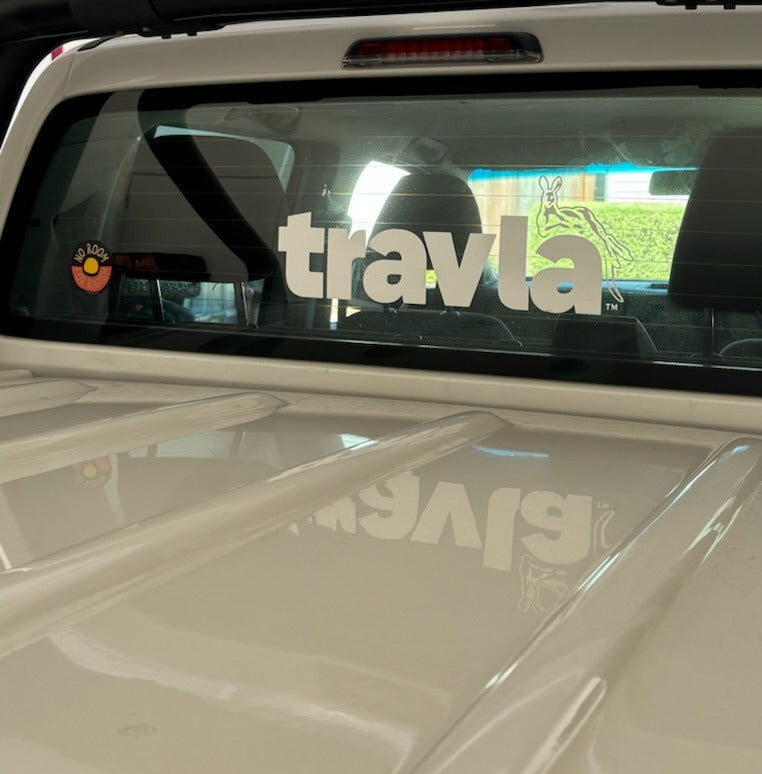 Travla Car Decal